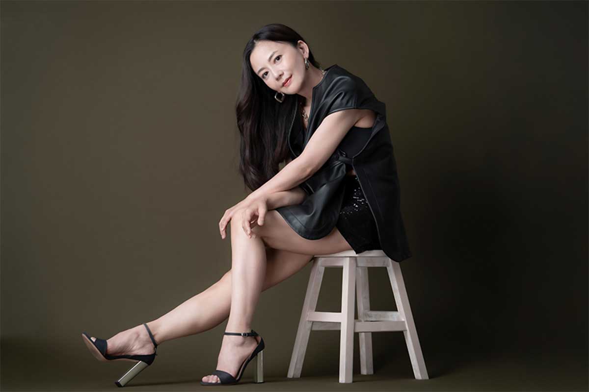 30th記念ライブを前にスーパー・ボディーを披露した華原朋美【写真：藤岡雅樹】