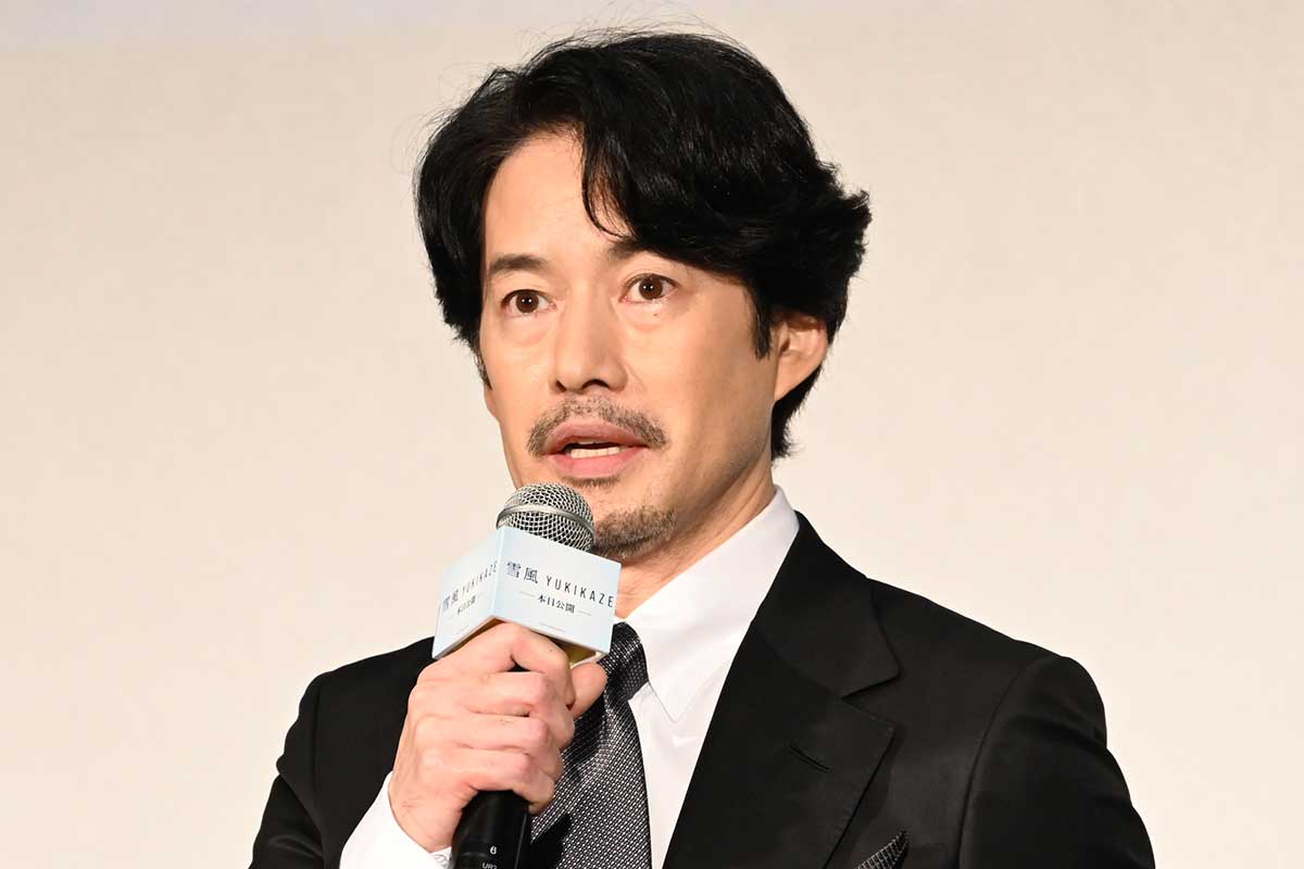 イベントに登壇した竹野内豊【写真:ENCOUNT編集部】