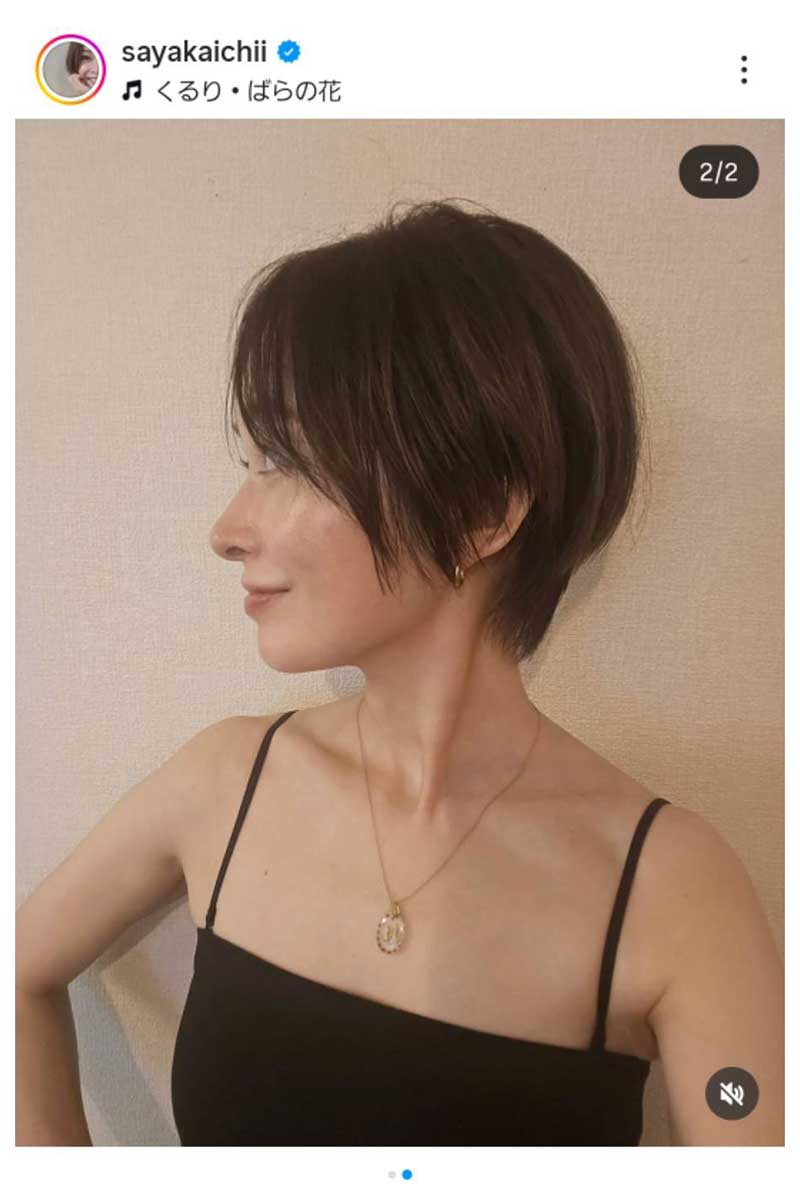 市井紗耶香の実際の投稿【写真:インスタグラム(@sayakaichii)より】