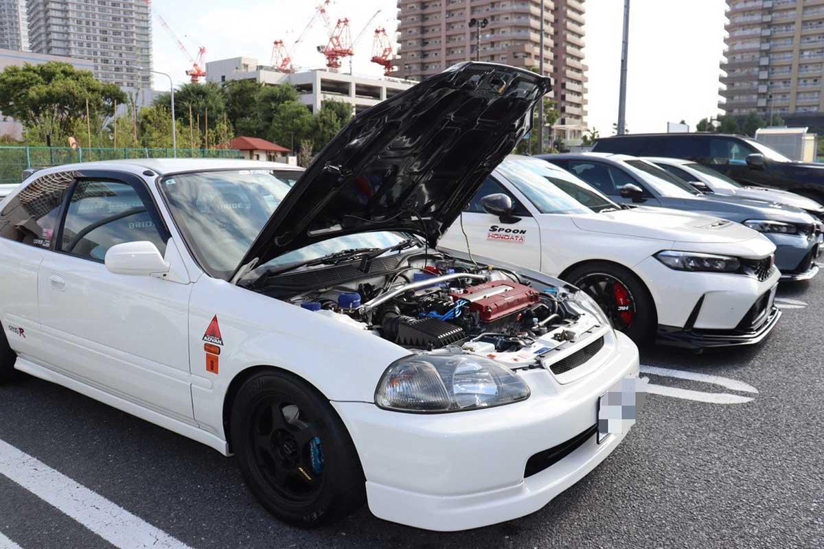 「ホンダ シビック」カーイベントが大盛況【写真：ENCOUNT編集部】