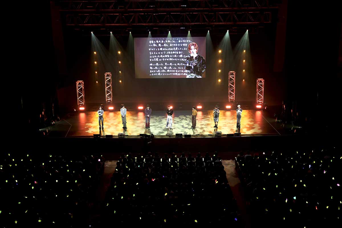 ファンへの感謝を伝えるn.SSign【写真:(C)nCH Entertainment】