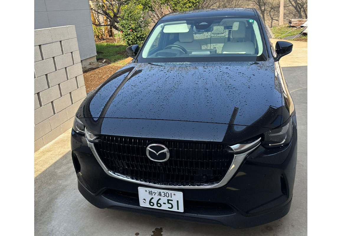 被害に遭ったマツダ CX-60【写真：本人提供】