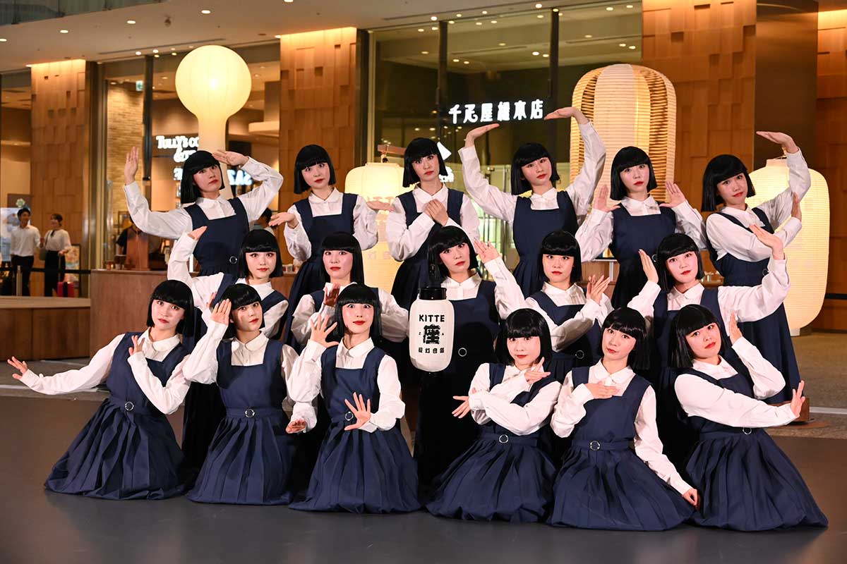 イベントに出席したアバンギャルディ【写真：ENCOUNT編集部】