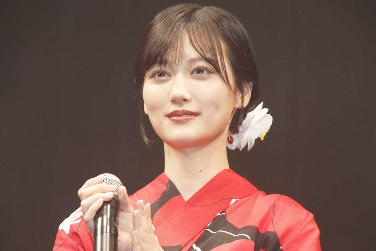 イベントに登壇した山下美月【写真：ENCOUNT編集部】