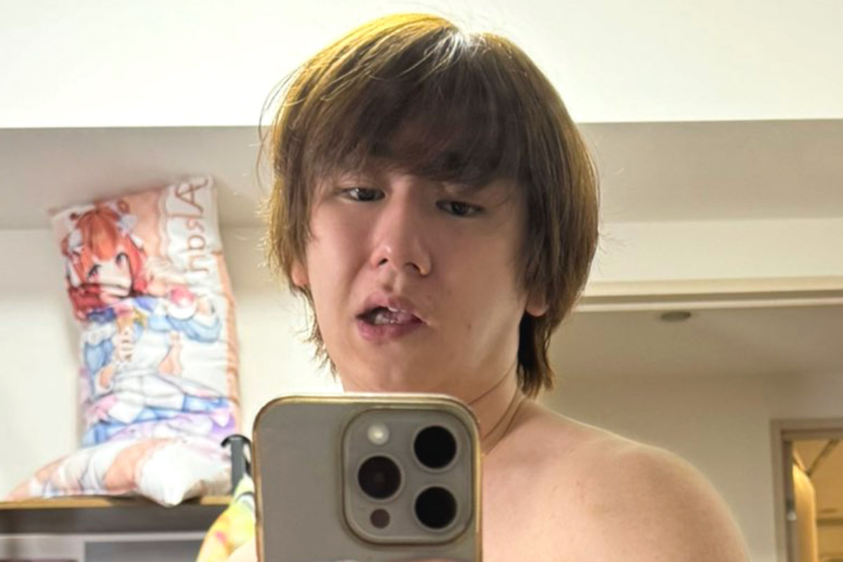 ダイエットする前のrion【写真:X(@R_7qq)より】