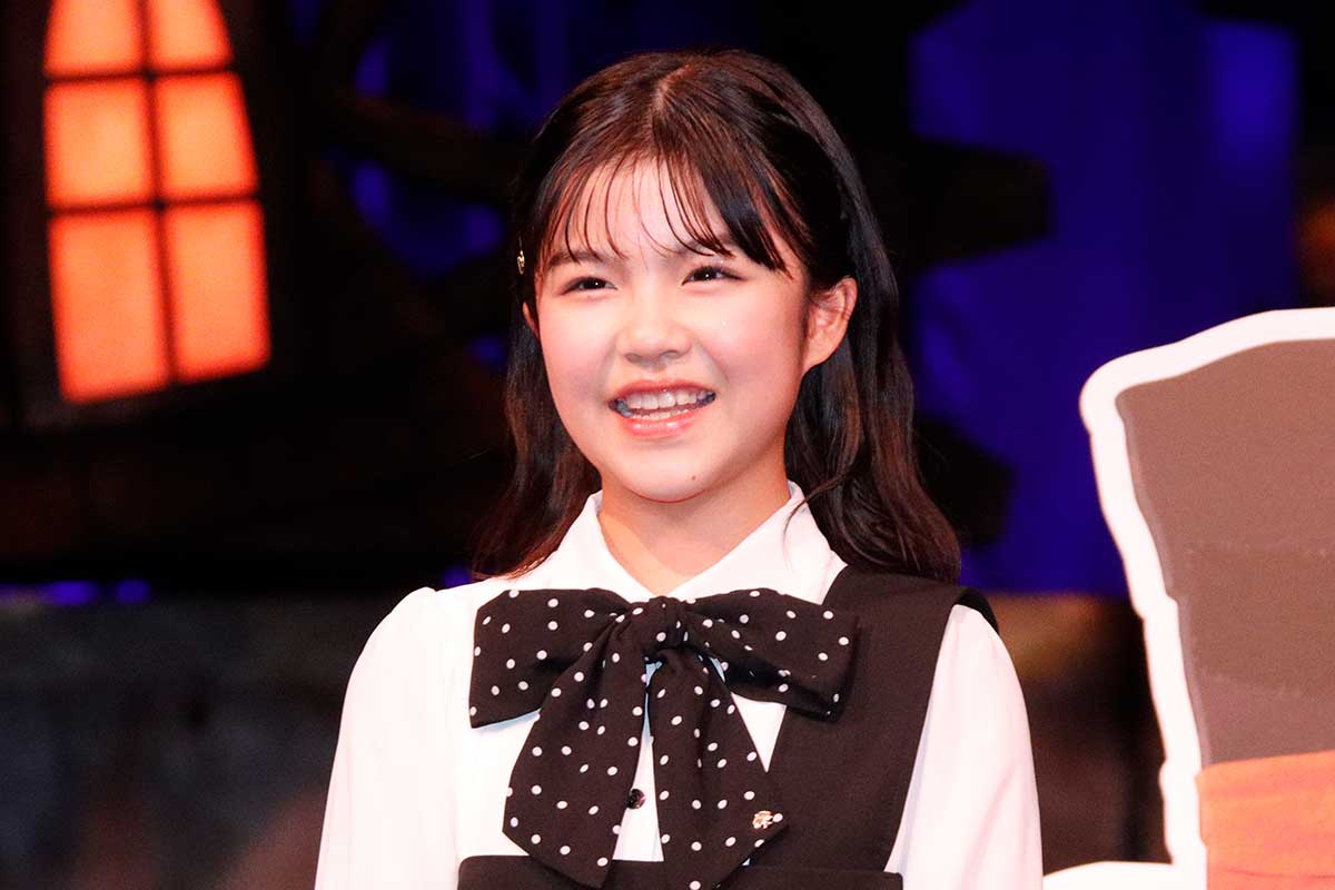 会見に出席した永瀬ゆずな【写真:ENCOUNT編集部】