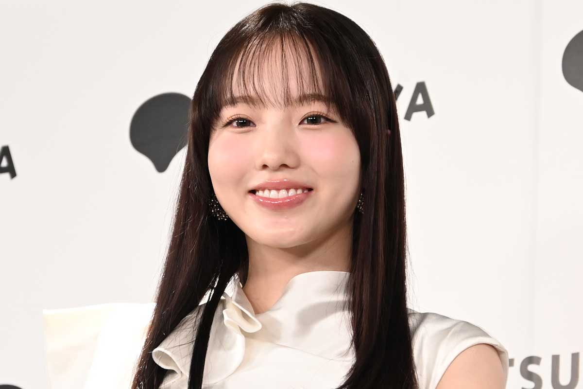 発売記念会見に登壇した本田真凜【写真:ENCOUNT編集部】