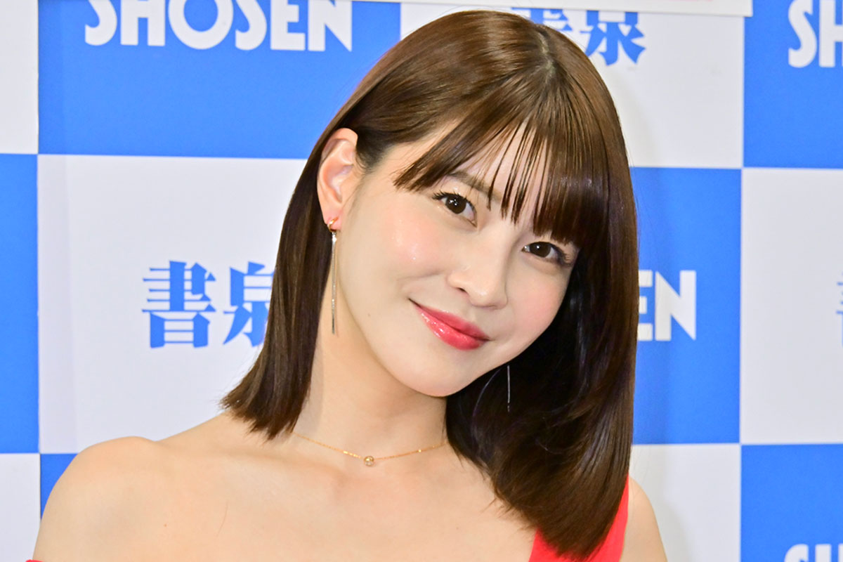 岸明日香【写真:ENCOUNT編集部】