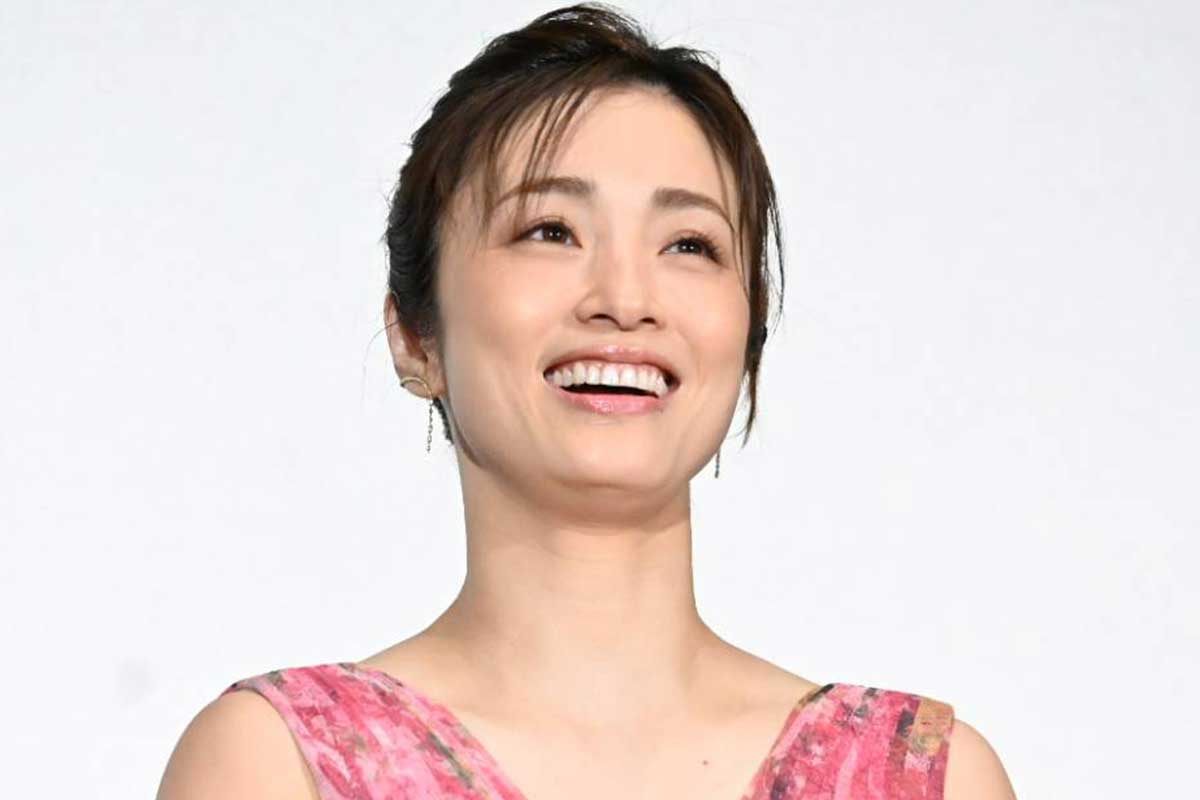 舞台あいさつに登場した上戸彩【写真:ENCOUNT編集部】
