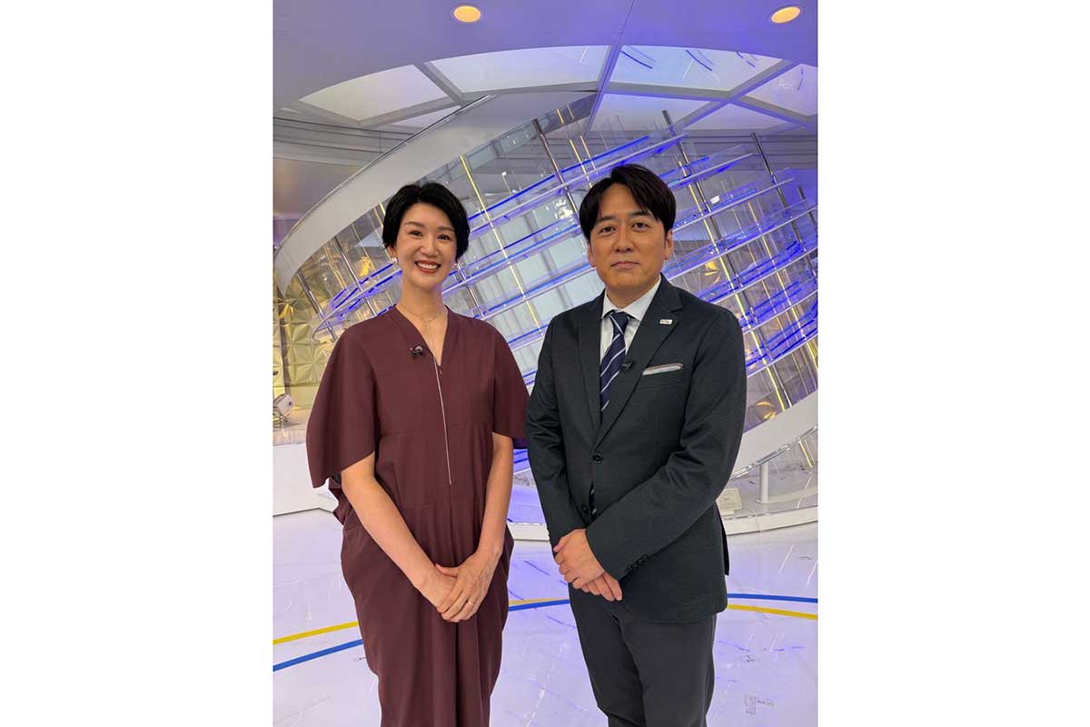 TBS安住アナ＆栗原恵さんの2ショットに強烈違和感　公式の“種明かし”にネット爆笑「誰が用意したんょ」