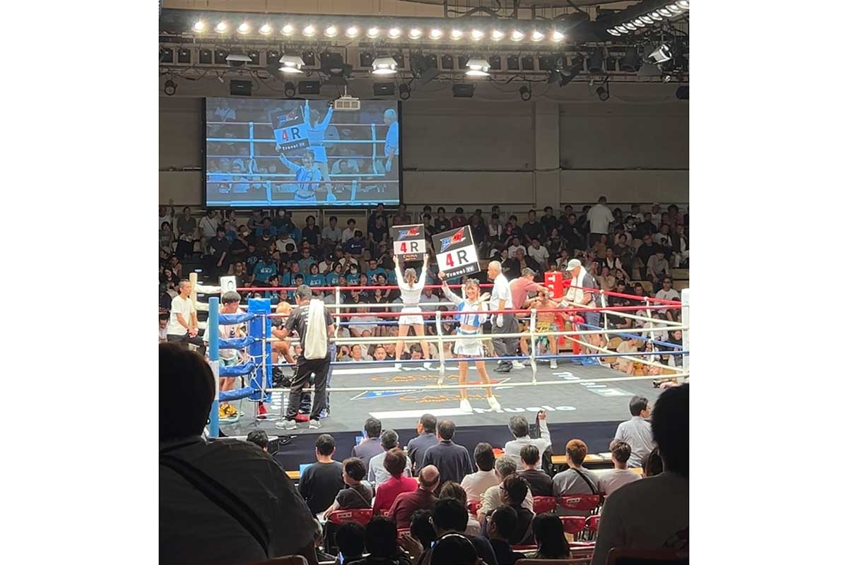 ボクシング興行で13歳がラウンドガールデビュー　会場驚きも関係者「格闘技の可能性を広げてくれた」