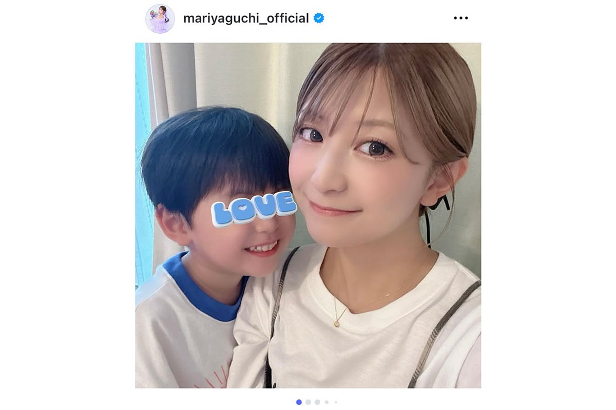 矢口真里【写真:インスタグラム(@mariyaguchi_official)より】