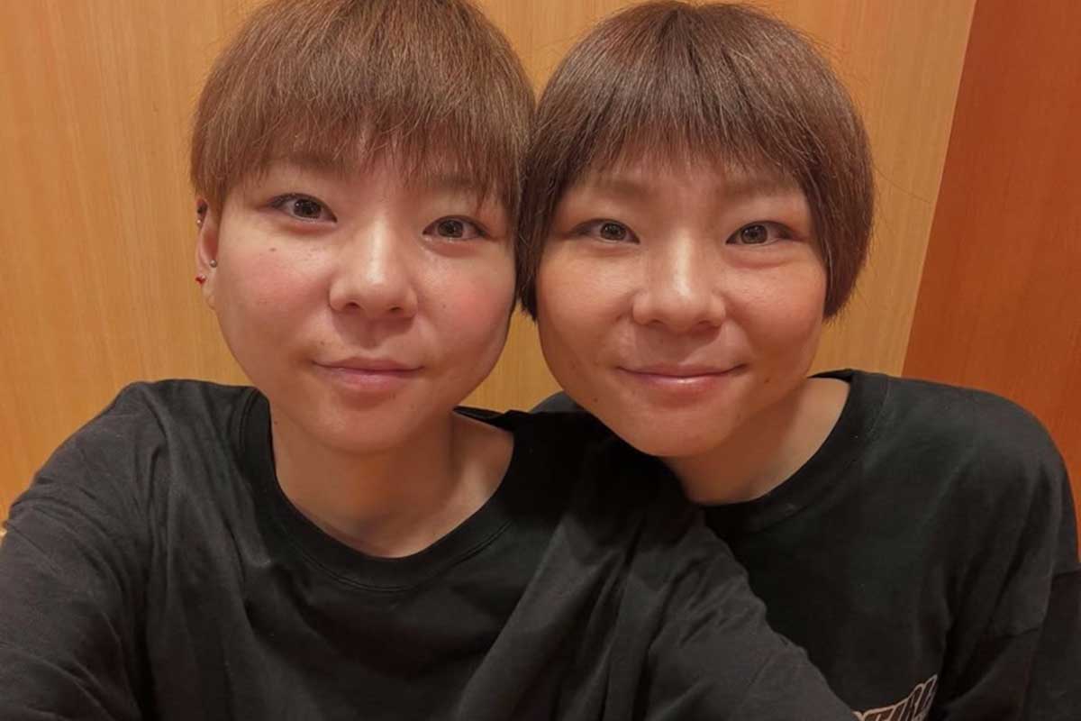 大食いYouTuberはらぺこツインズ・かこ、すっぴん披露　妹との2Sが「さすが一卵性」「ほんとに似てますね」