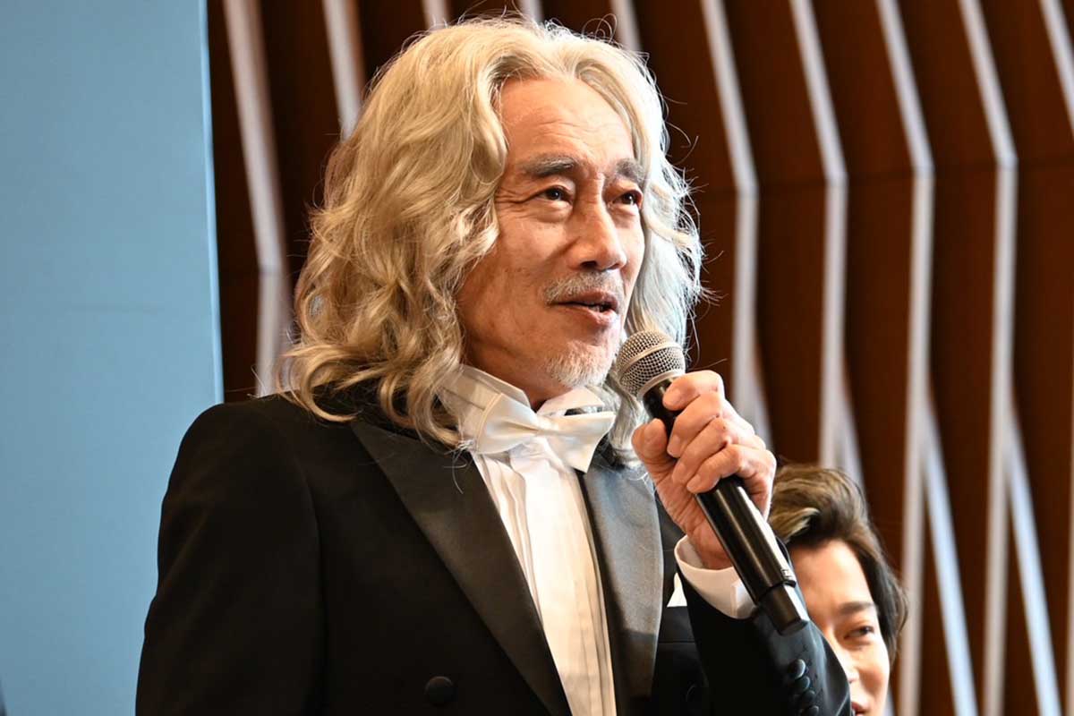会見に登壇した竹中直人【写真:ENCOUNT編集部】
