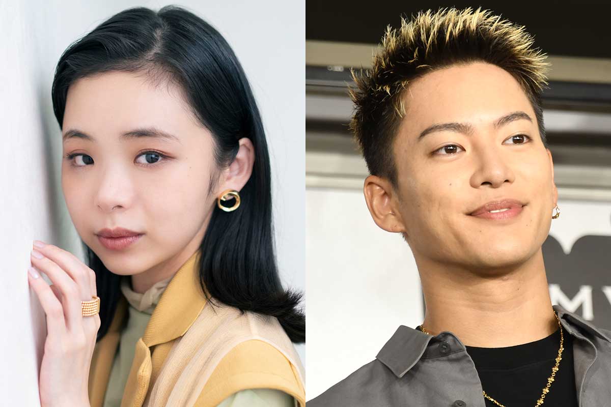 趣里とBE:FIRSTのRYOKIこと三山凌輝【写真:舛元清香、ENCOUNT編集部】