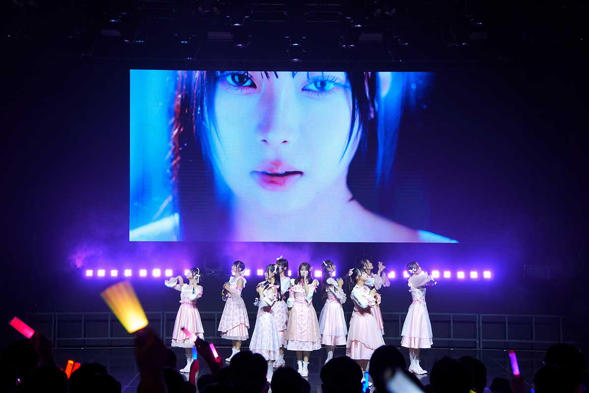 ソウルで行われた高嶺のなでしこワンマンライブの様子【写真:Pkimgahyun】