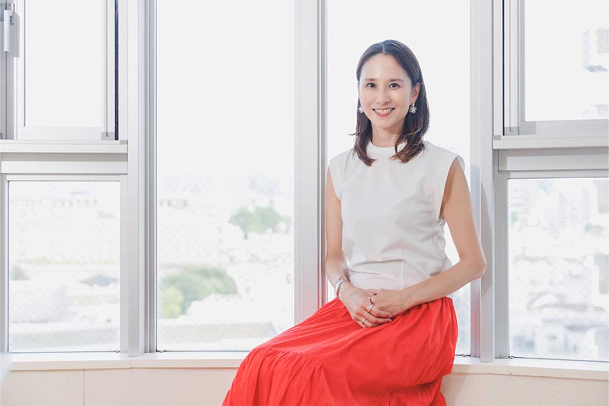 実は運動が苦手な小倉アナ【写真:冨田味我】