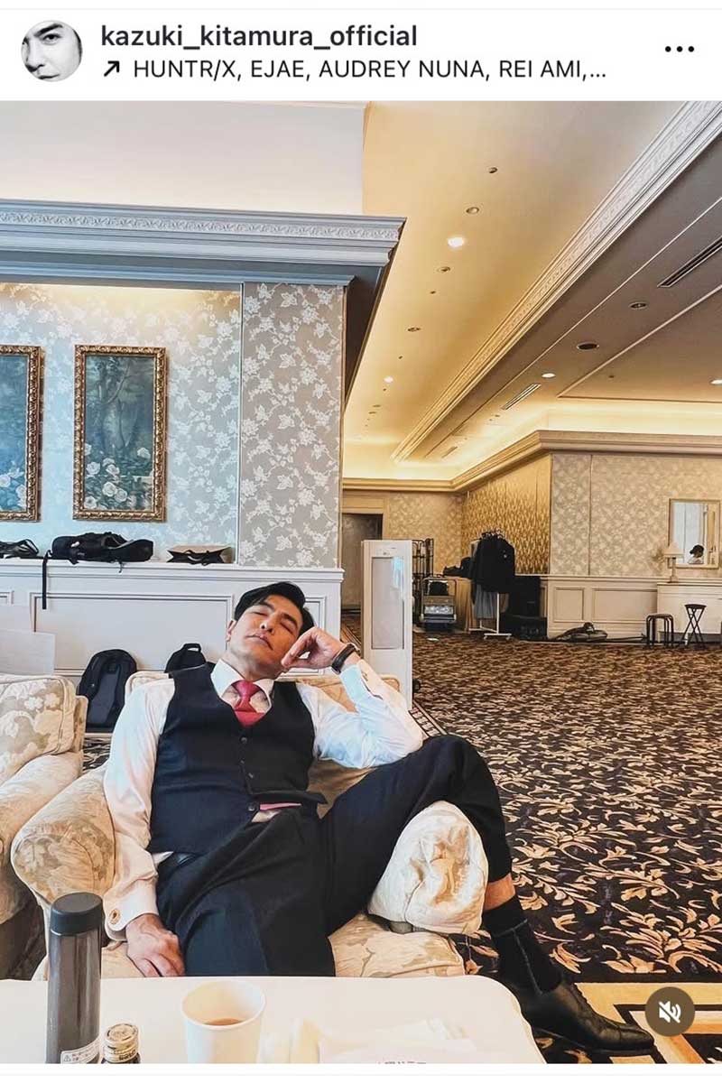 北村一輝の実際の投稿【写真:インスタグラム(@kazuki_kitamura_official)より】