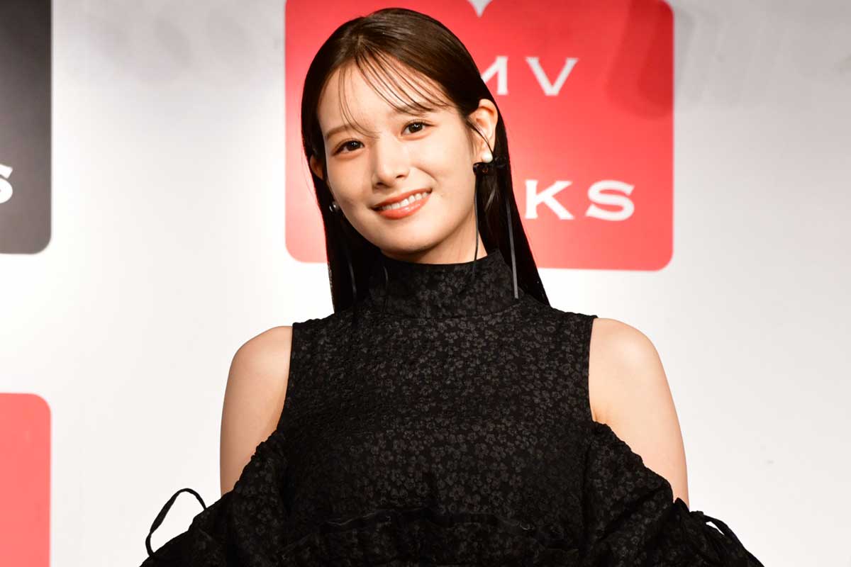 会見に登場した葉月くれあ【写真:ENCOUNT編集部】