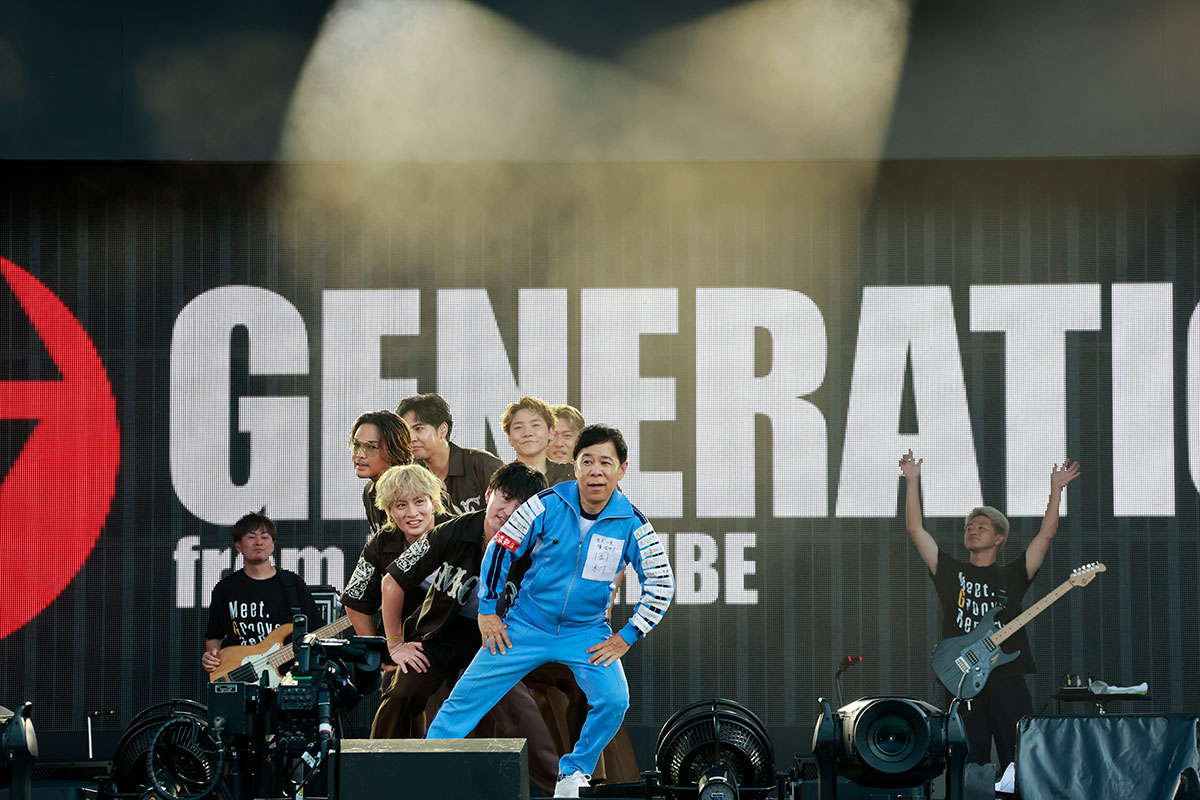 GENERATIONSのステージに登場したナインティナインの岡村隆史