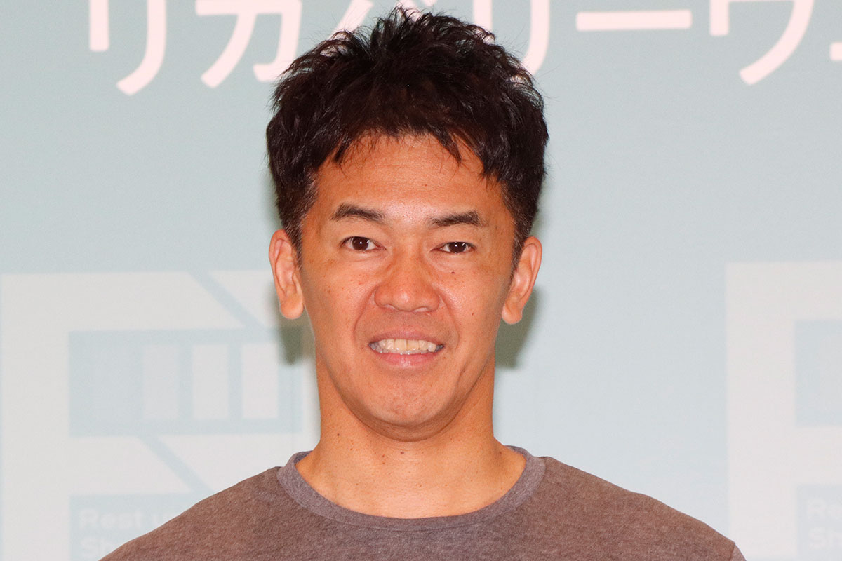 秋冬新製品発表会に登壇した武井壮【写真:ENCOUNT編集部】