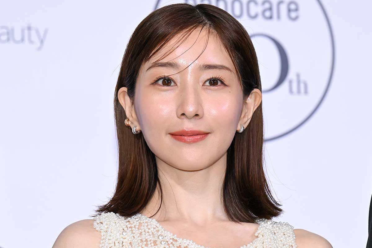イベントに出席した田中みな実【写真:ENCOUNT編集部】