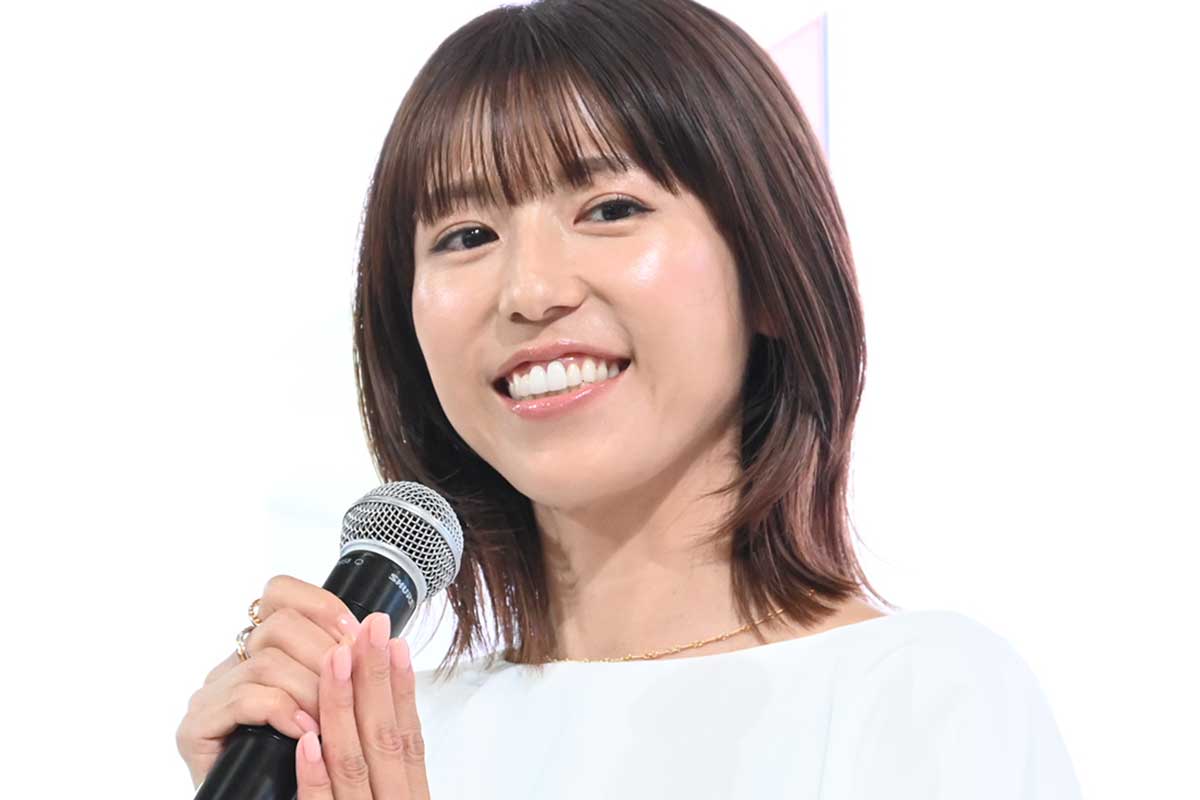 トークセッションに出席した若槻千夏【写真:ENCOUNT編集部】