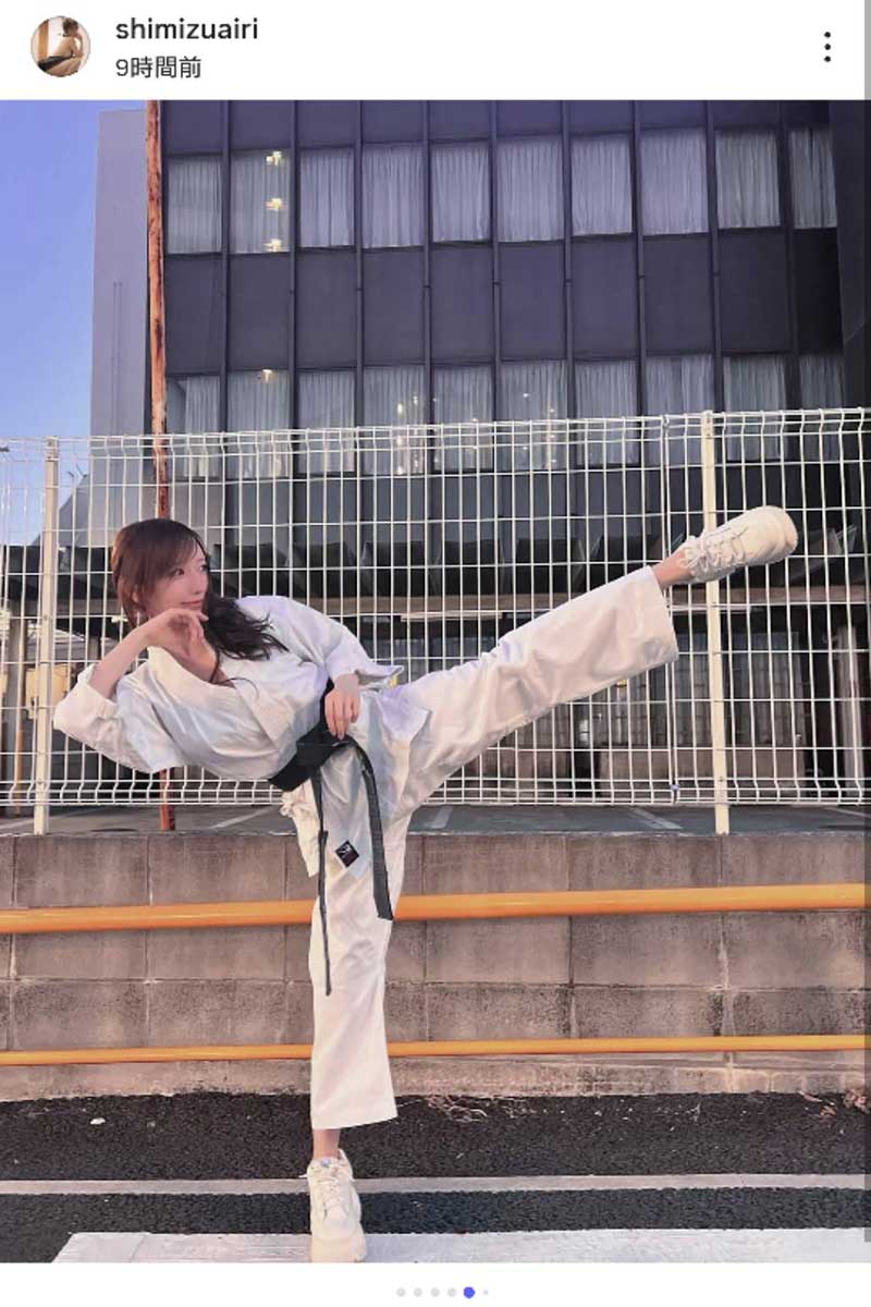清水あいり【写真:インスタグラム(@shimizuairi)より】