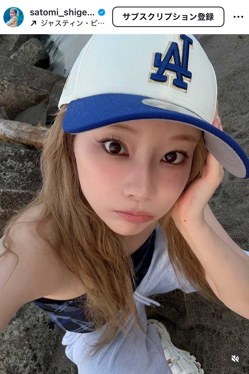重盛さと美の実際の投稿【写真:インスタグラム(@satomi_shigemori)より】