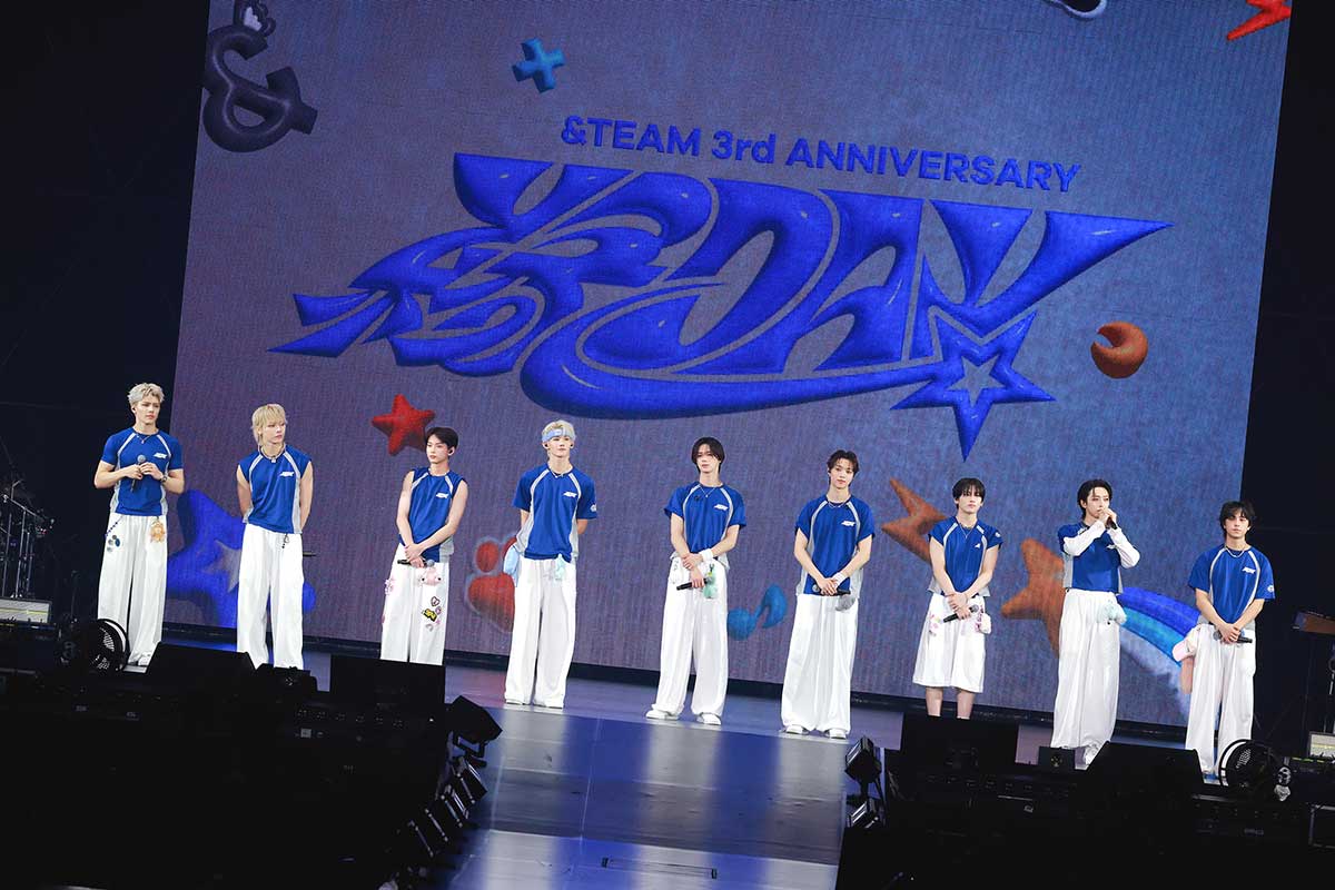 韓国デビューが決まった&TEAMの9人