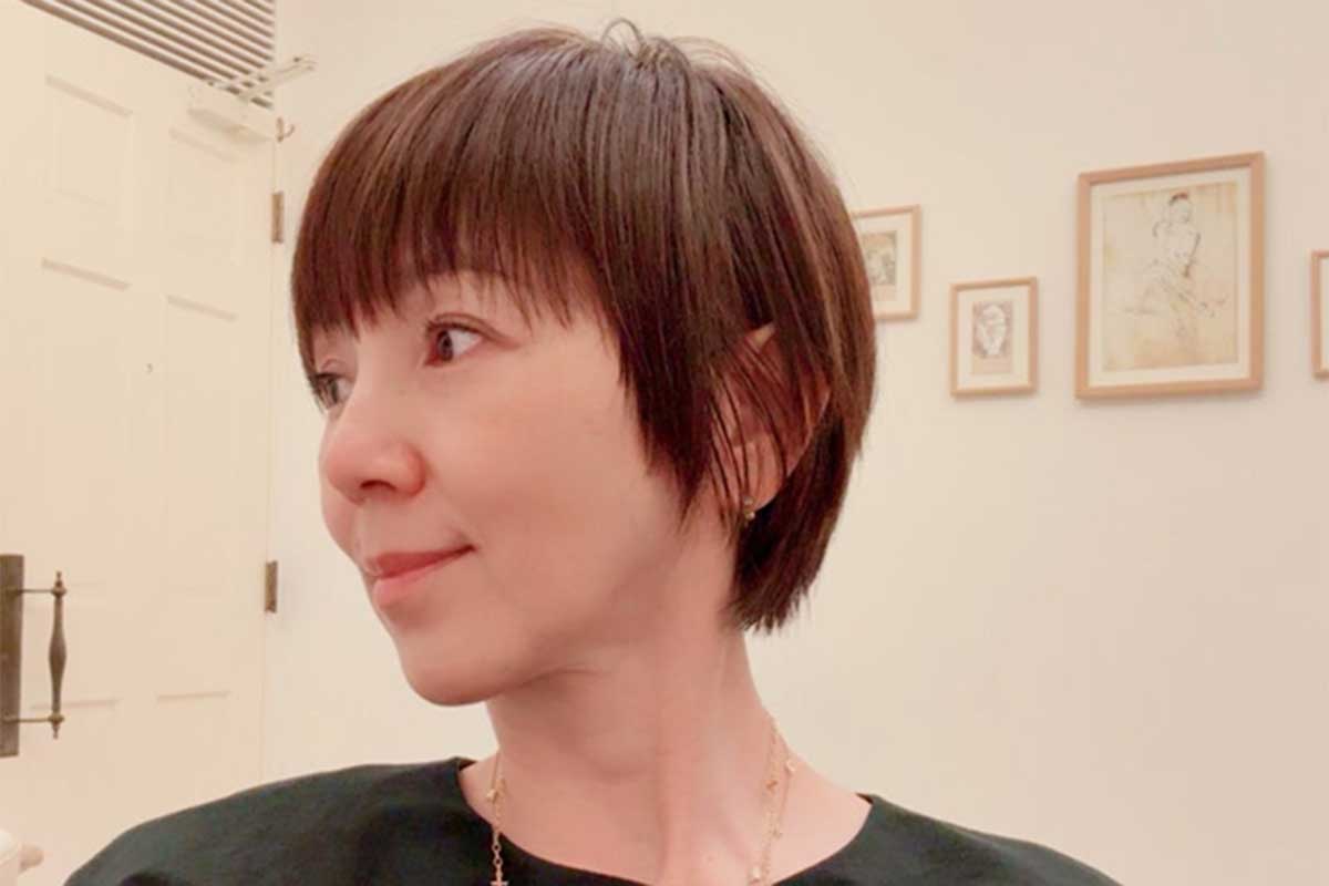 イメチェンした渡辺満里奈【写真:(C)渡辺満里奈オフィシャルブログ Powered by Ameba】