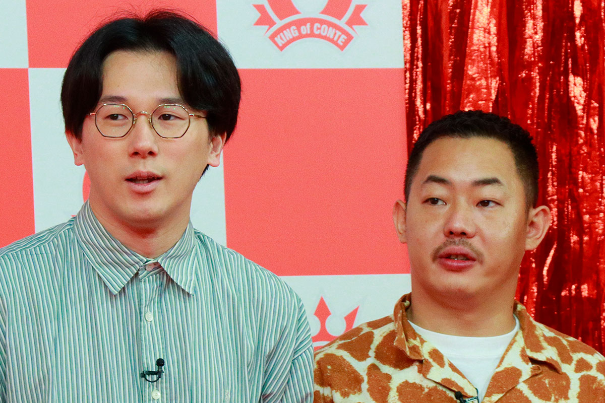 ザ・マミィの林田洋平(左)と酒井貴士【写真:ENCOUNT編集部】