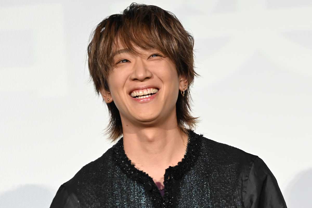 イベントに出席したNEWSの小山慶一郎【写真:ENCOUNT編集部】