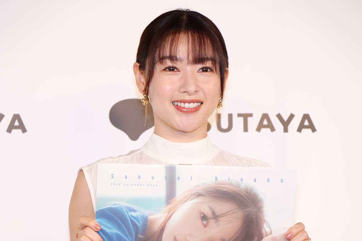 イベントに登場した桜井日奈子【写真：ENCOUNT編集部】