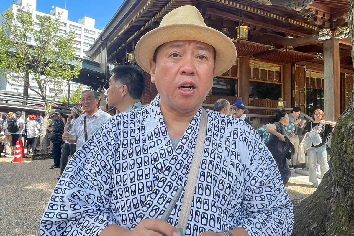 『笑点』メンバーら、残暑の中で落語ファンと交流「未来が明るい感じがしますね」