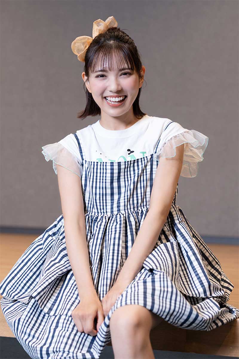 幹葉のモットーは「歌い続けるため何でも頑張る」【写真:増田美咲】