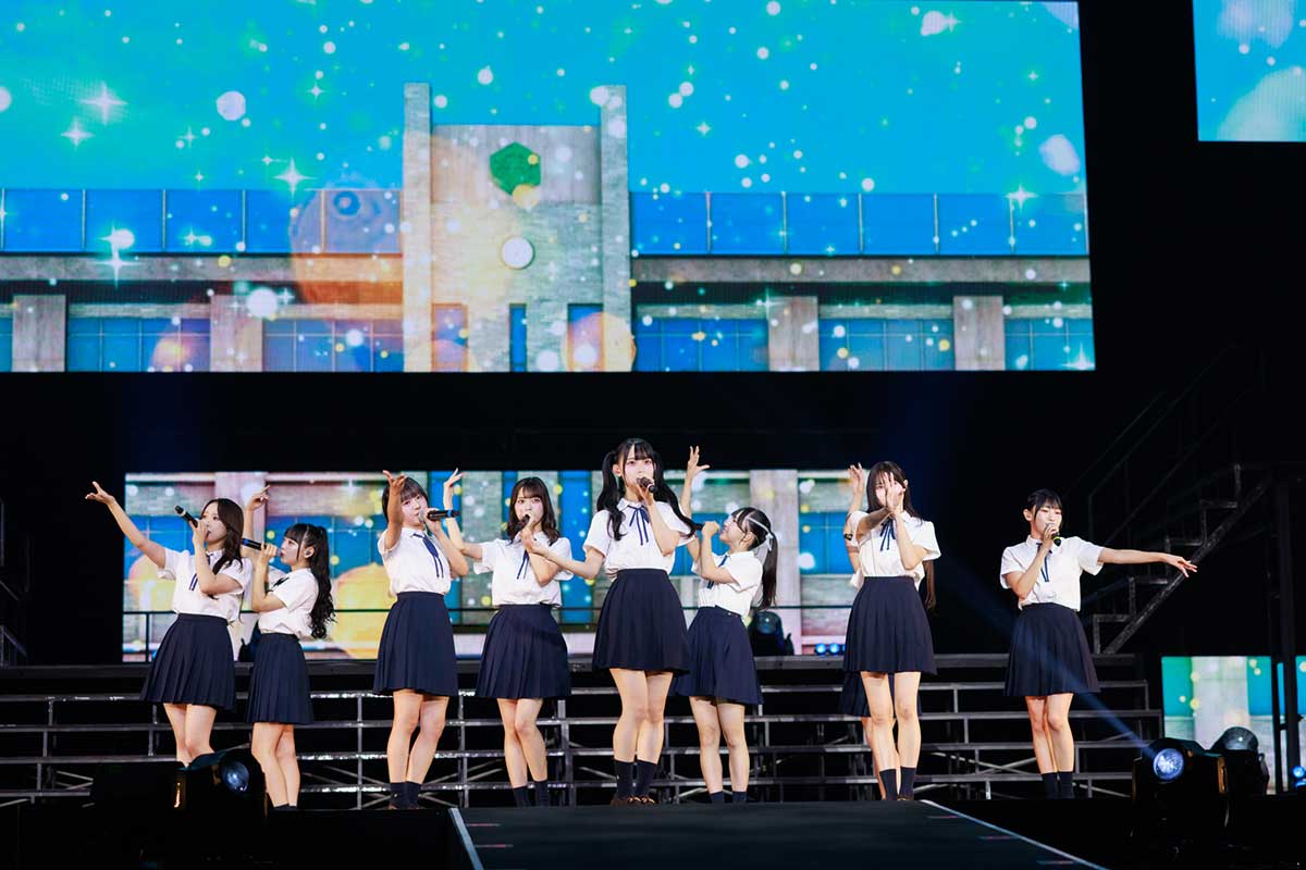 「高嶺のなでしこ 3rd ANNIVERSARY CONCERT『A Wonderful Encounter』」が幕張メッセで開催された【写真:林晋介・原田圭介】