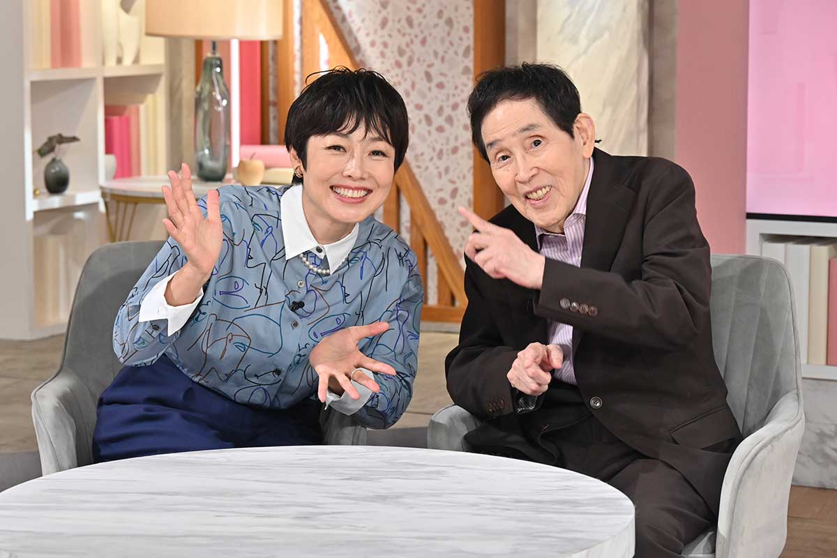 萩本欽一が『有働Times』出演　“アドリブ対談”に有働由美子「主導権を取られている…」
