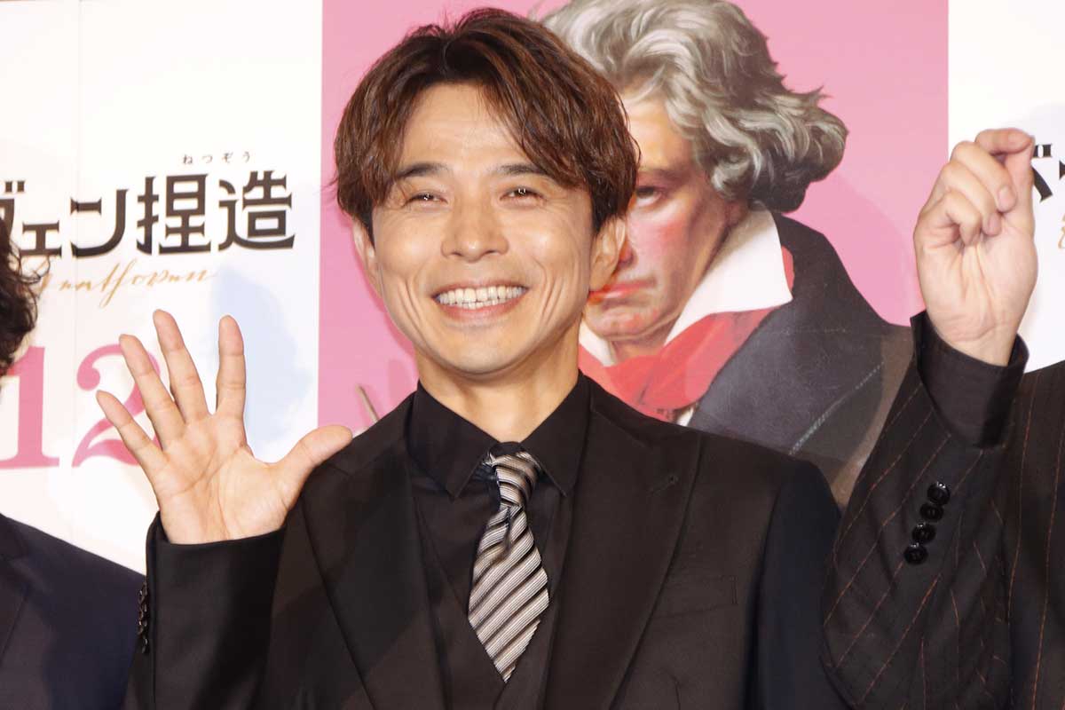 井ノ原快彦がサプライズ登場　映画主演・山田裕貴は驚き「今、背中ぐしょぐしょです」