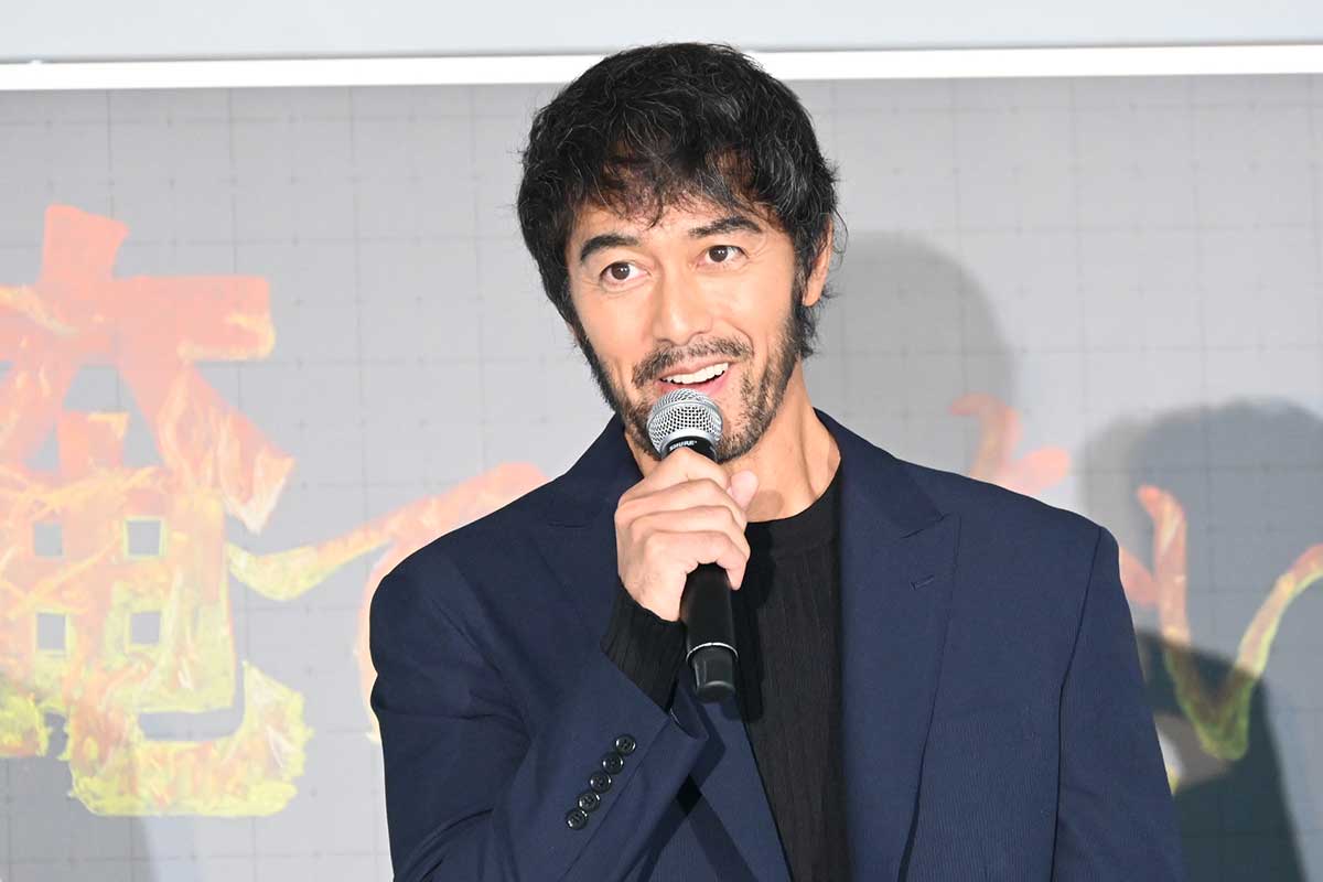 イベントに出席した阿部寛【写真:ENCOUNT編集部】