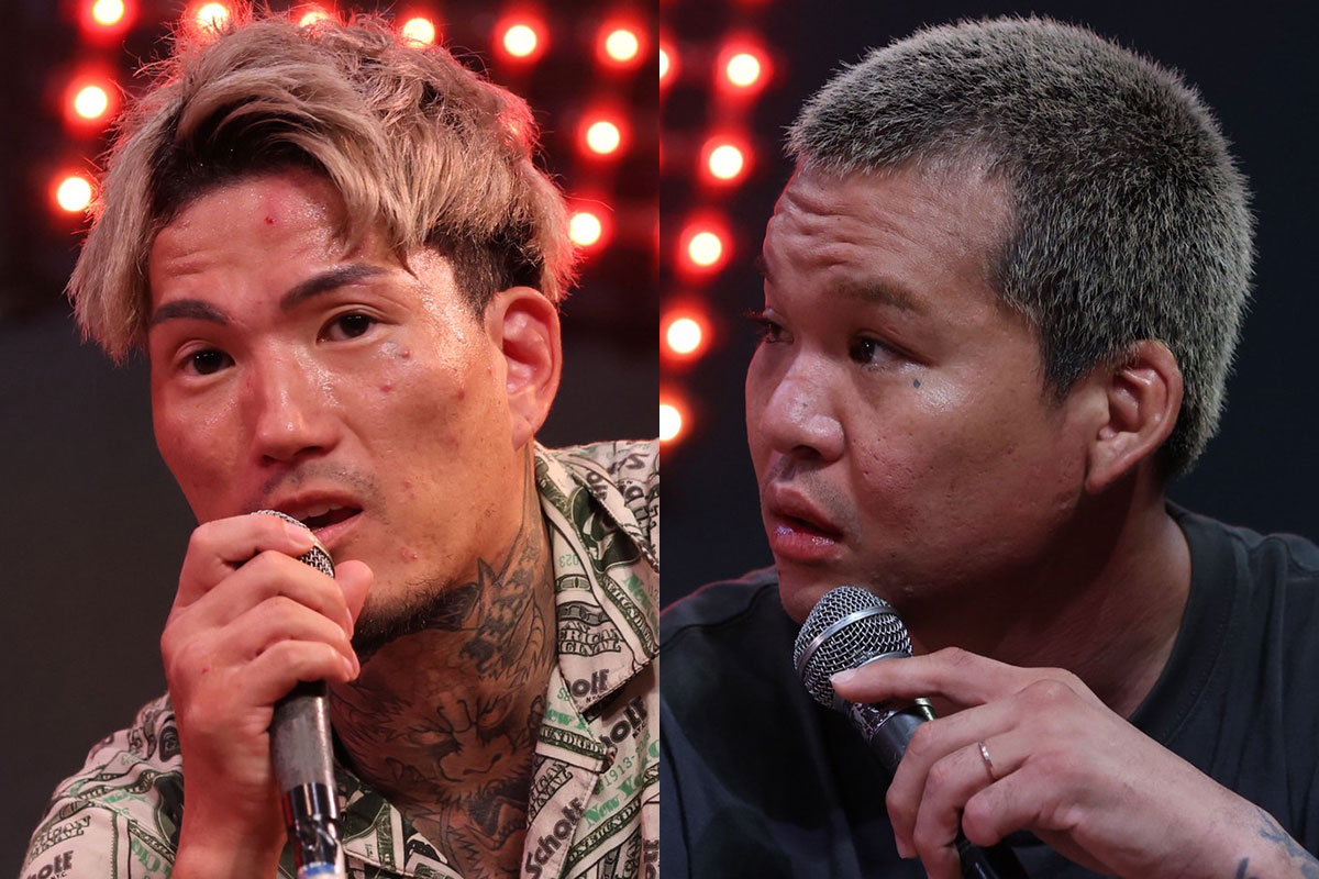 シェンロン(左)とダイスケ【写真:山口比佐夫】