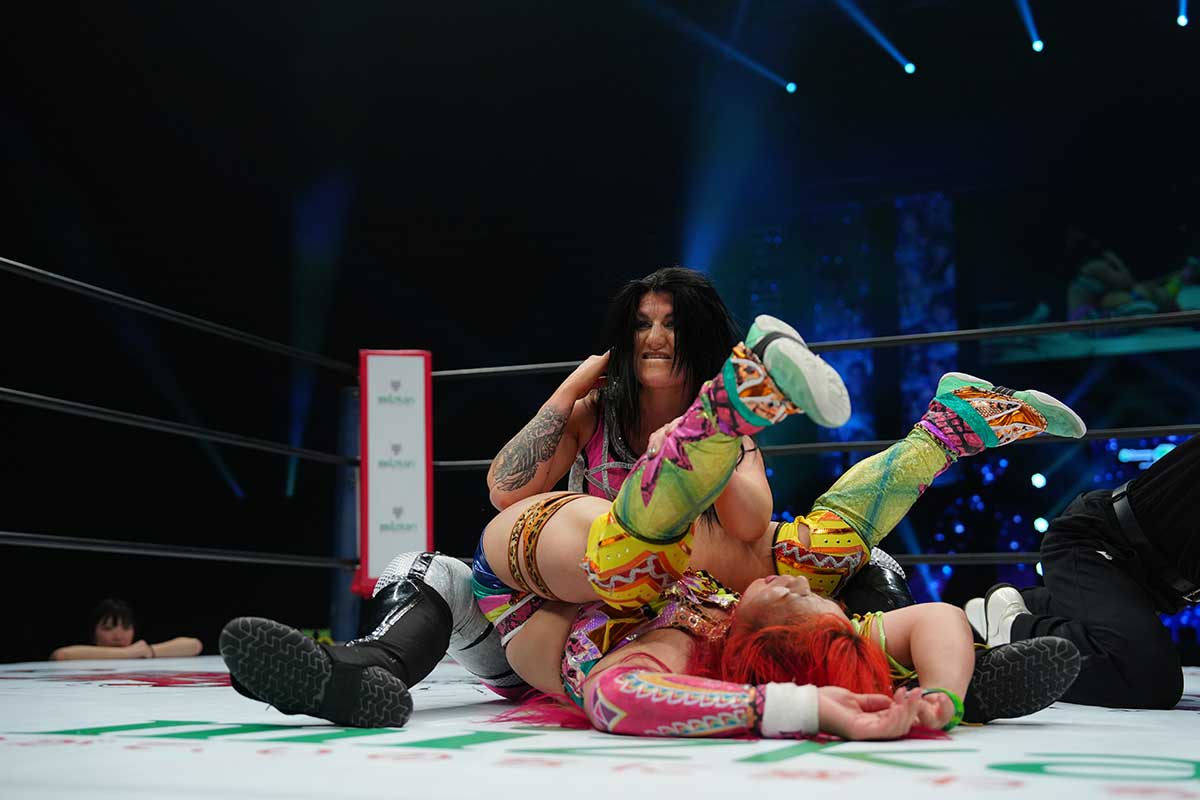 スターダム復帰戦を勝利で飾ったビー【写真：(C)スターダム】