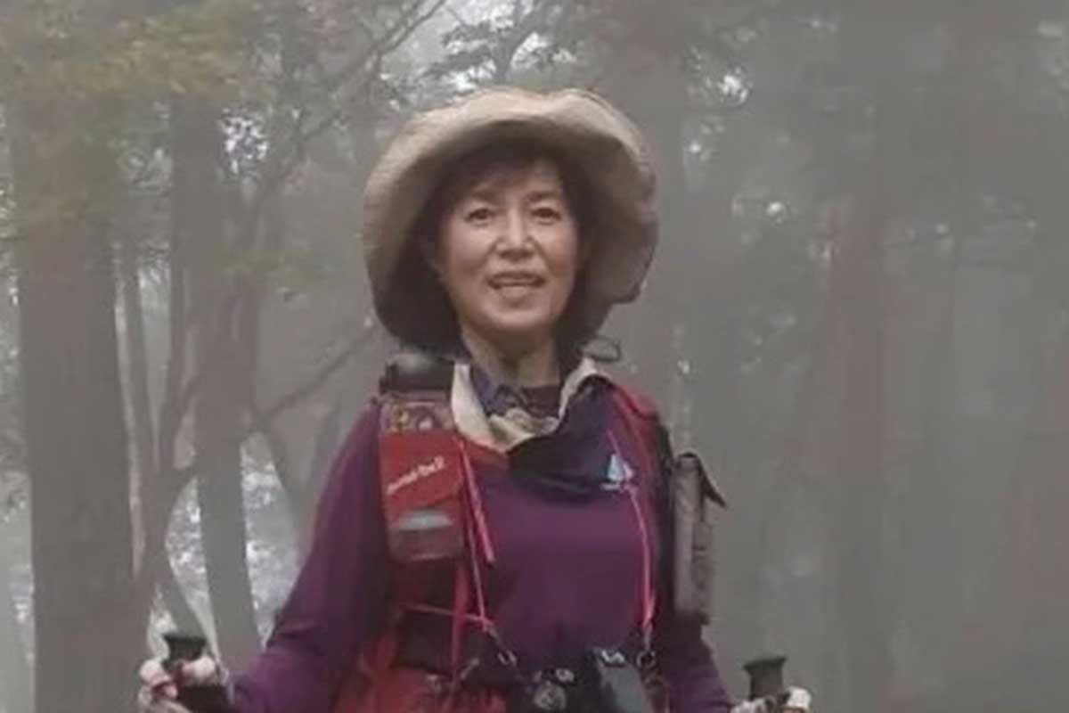 磯野貴理子、61歳の元気な登山姿に称賛の声「若いね」「コーデがおしゃれ」　標高1138mの山梨・扇山