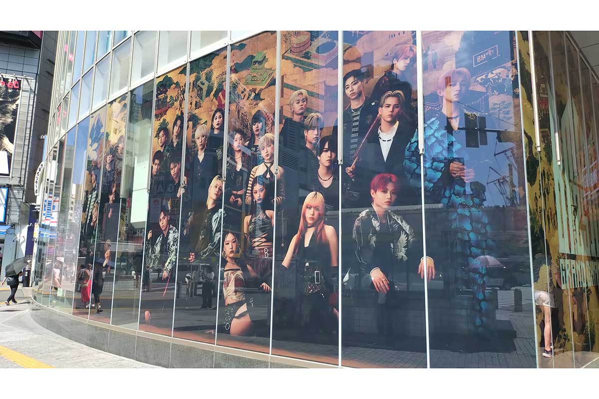 『BMSG STREET GALLERY』がスタートした【写真:ENCOUNT編集部】