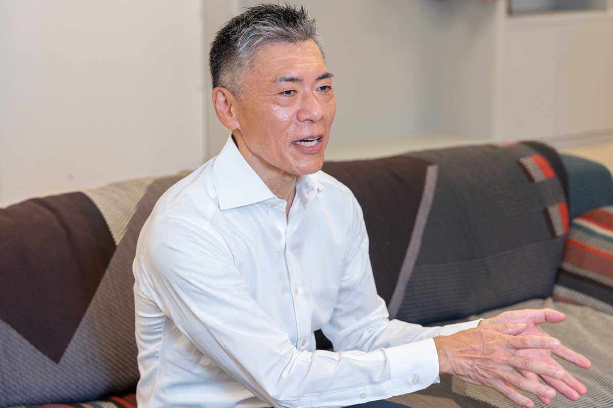 AV業界の変化とプライベートを語った田淵正浩【写真：増田美咲】