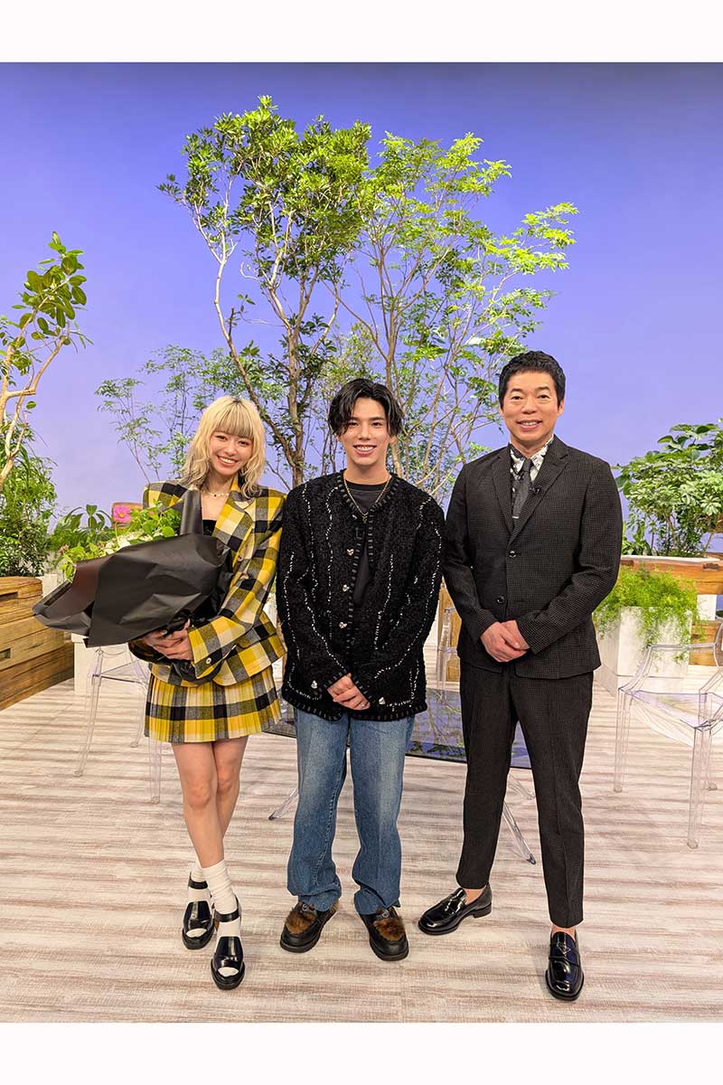 山本舞香、Hiro、今田耕司（左から）【写真：(C)日本テレビ】