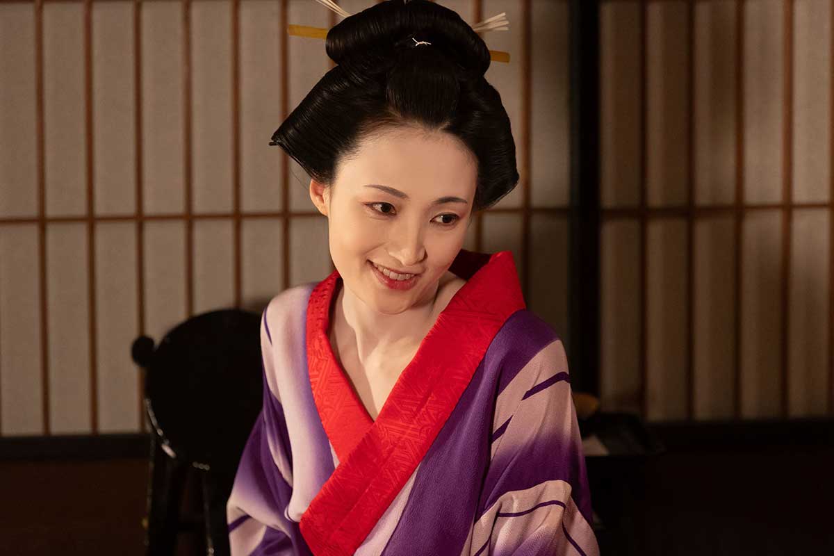 菊園を演じる望海風斗【写真：(C)NHK】