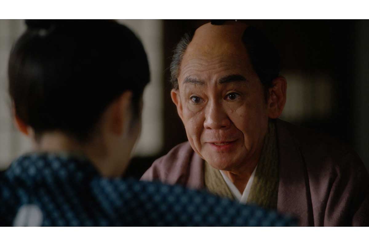 松平信義を演じる林家正蔵【写真：(C)NHK】