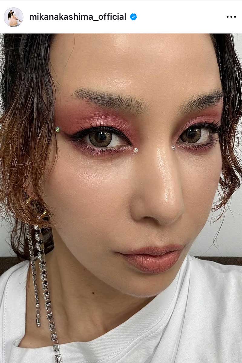 中島美嘉の実際の投稿【写真：インスタグラム（@mikanakashima_official）より】