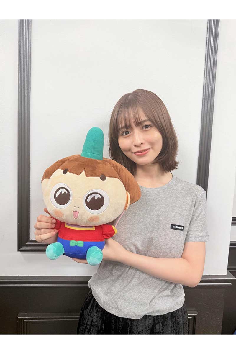 長濱ねるが『おじゃる丸』に声優として出演する【写真:(C)NHK】